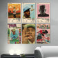 BBLKDZTX Tyler The Creator Poster (Set of 6) Album Cover Posters Music Canvas Posters For Bedroom Aesthetic Wall Art Posters & Prints 08x12inch(20x30cm) Style