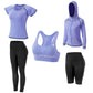 JULY'S SONG Yoga Clothing Suit, Set of 5, Tracksuit, Running Clothing, Gym, Fitness Clothing, M