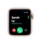 Apple Watch Series 5 (GPS, 40mm) - Gold Aluminium Case with Pink Sand Sport Band (Renewed)