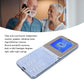 Zyyini 2G Flip Phone for Seniors, Big Button Large Font Eldly Cell Phone, Rectangle Flip Design, Loud Sound Basic Phone, One Key Dial, LED Flashlight, FM, Calendar, Alarm (Blue)