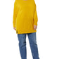 Amazon Essentials Women's Lightweight Long-Sleeved Scoop Neck Tunic Jumper (Available in Plus Size), Mustard Yellow, L