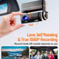 IIWEY WiFi Dash Cam Front 1080P Mini Hidden Car Dashboard Recorder with Super Night Vision, Lens 360° Rotation, App Control for Car, capacitor, G-sensor, Parking Monitor