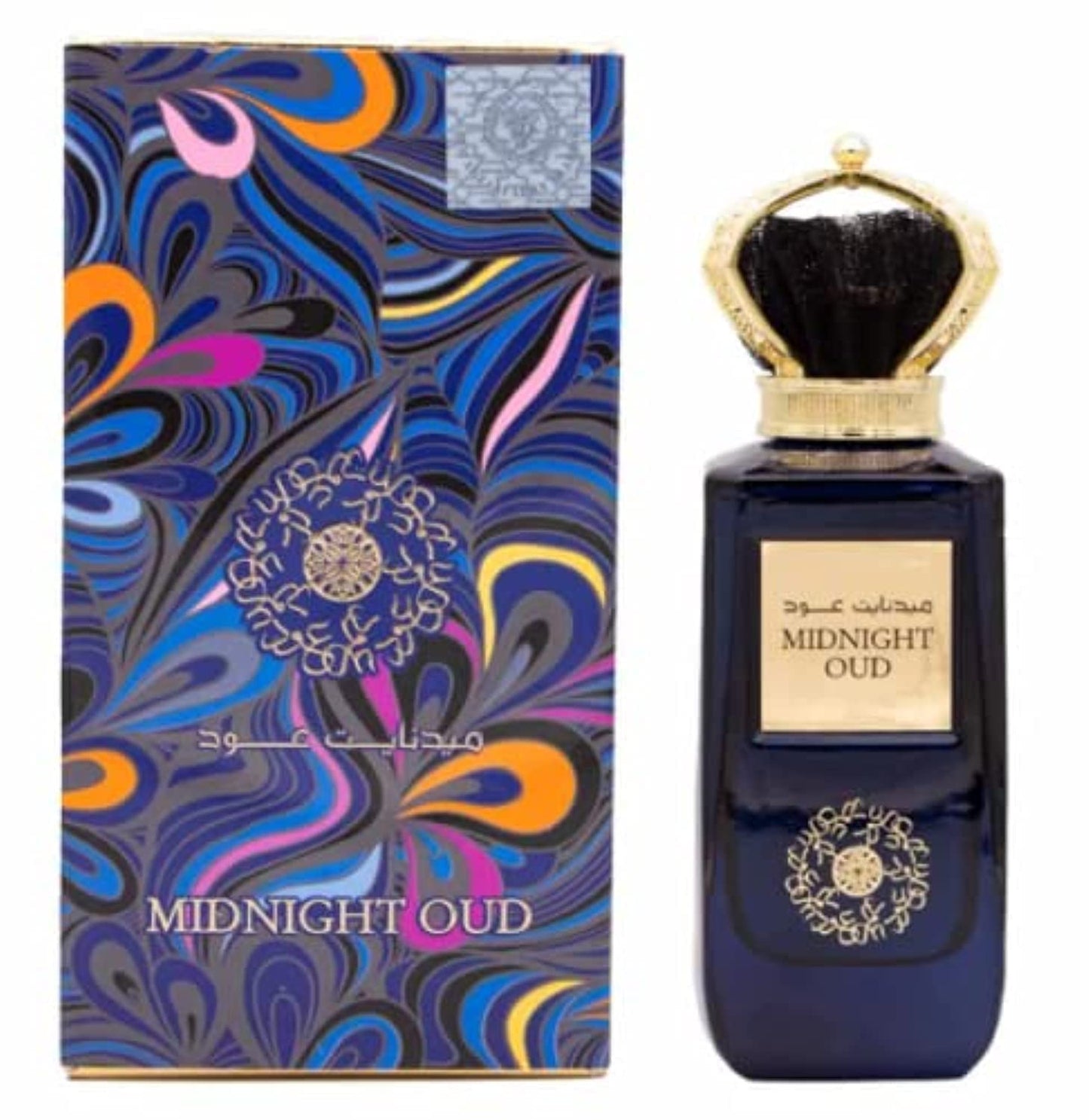 Ard al Zaafaran Midnight Oud Eau De Parfum Spray, 3.4 Ounce (Unisex)