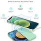 AGPTEK Wireless Charger, Qi-Certified 15W Max Fast Wireless Charging Pad Compatible with iPhone 15/14/13/12/11/XR/XS/8, for Samsung S24/S23/S22/S21/S20/S10/S9, AirPods Pro, Green (No AC Adapter)