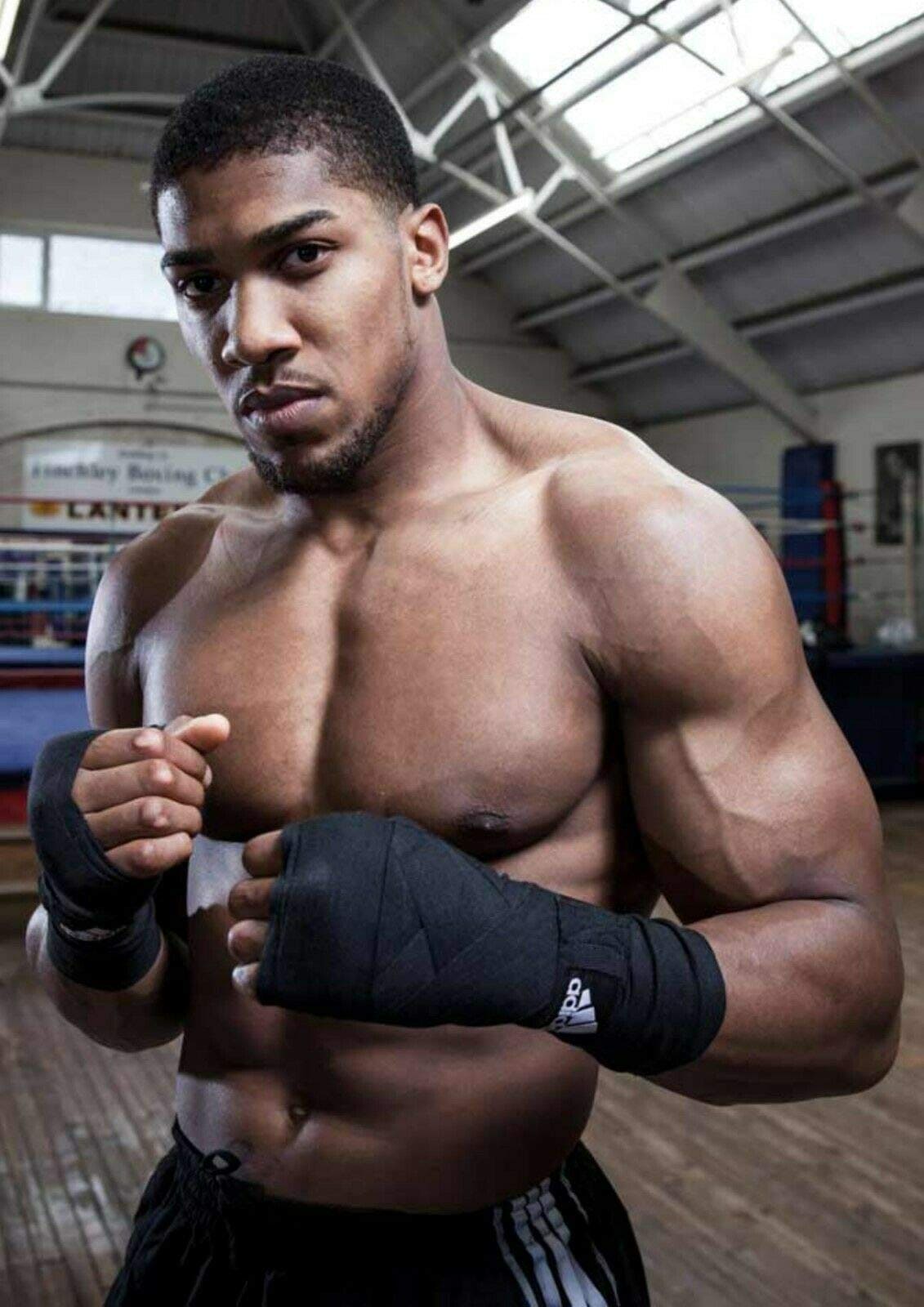 Anthony Joshua Photo Picture Print Poster Boxing Sport Wall Art A4