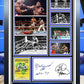 MUHAMMAD ALI V GEORGE FOREMAN BOXING GREATS SIGNED A4 FRAMED PHOTOGRAPH (REPRINT) GREAT GIFT @@@@@