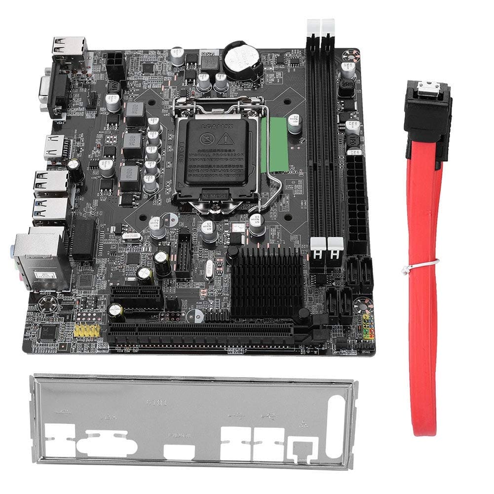 Tosuny Desktop Computer Motherboard LGA 1155 USB3.0 SATA Mainboard for Intel B75