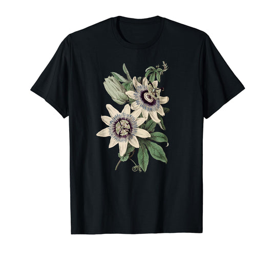 Vintage botanical flower floral T-Shirt