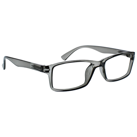 The Reading Glasses Company Grey Readers Designer Style Mens Womens R92-7 +2.50