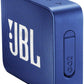 JBL GO2 Portable Bluetooth Speaker with Rechargeable Battery, Waterproof, Built-in Speakerphone, Blue