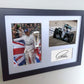 Signed Lewis Hamilton 2015 F1 CHAMPIONSHIP CELEBRATION Autographed Photograph Photo Picture Frame Memorabilia Motor Sport A4