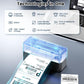 Phomemo 241BT Thermal Printer, Bluetooth Label Printer 4x6, Shipping Label Printer Compatible with Android, IOS And PC, Widely Used for Royal Mail, Hermes, Shopify, Ebay, Amazon, FedEx, UPS. Gray