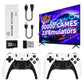 HENTOK Retro Games Console Video Game Consoles with 2Pack Game Controllers, 64GB Built-in Card 30000+ Games, 1080P/720P HDMI Display Arcade