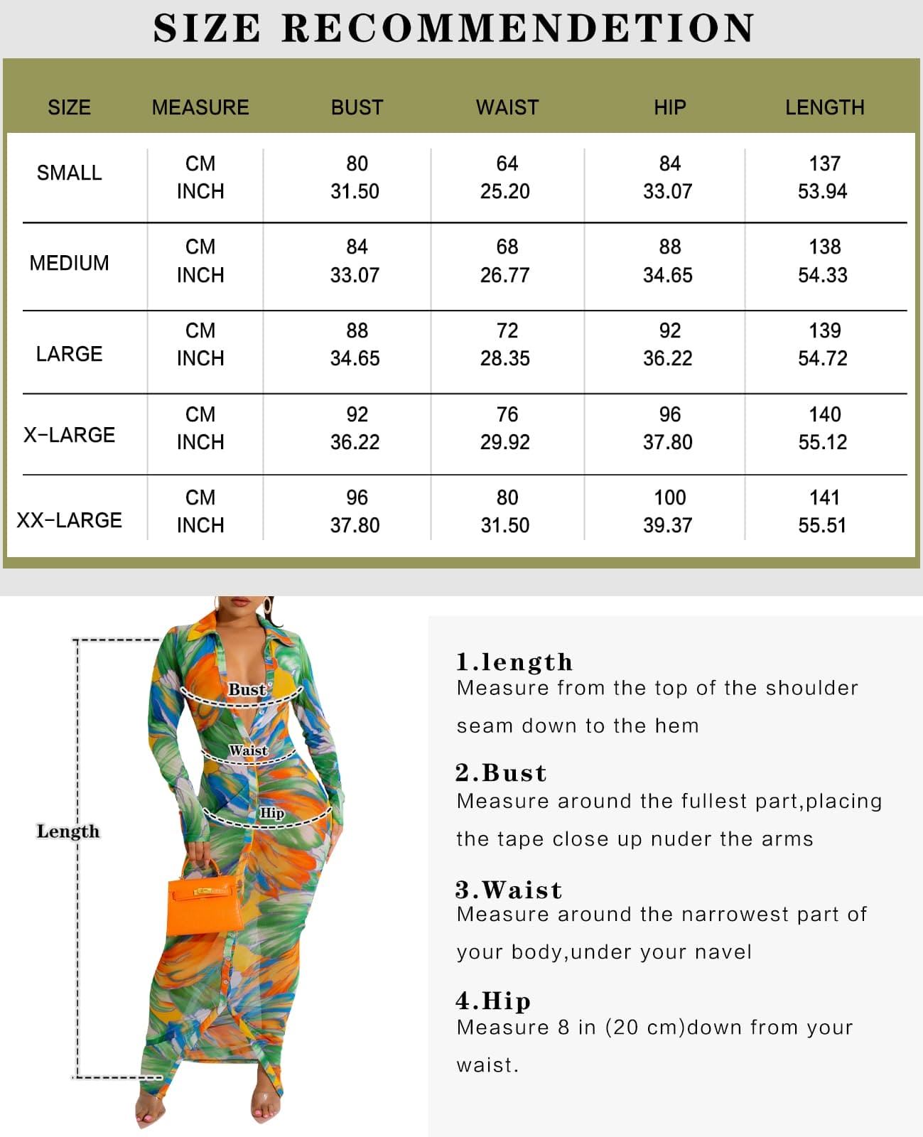 JerXox Sexy Mesh Cover Ups Dress for Women Button Down Beach See Through Long Sleeve Swimwear Tropical Dresses Orange