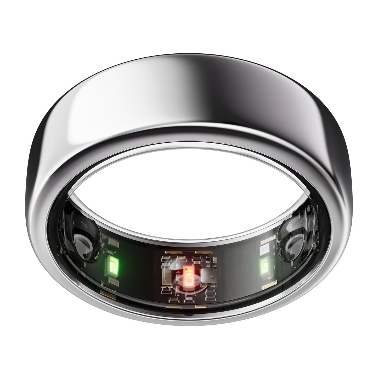 Oura Gen3 Horizon Smart Ring - Size 11, Silver | Sleep, Heart Rate and Fitness Tracking Wearable - Up to 7 Day Battery Life - iOS/Android Compatible - Size First with Oura Sizing Kit