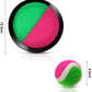 Toss and Catch Ball Set with Two Velcro Paddle Discs and Tennis Ball, Fun Outdoors Garden & Beach Toy Game for the Whole Family, Develops Hand-eye Coordination (Beach Catch It Game, 1 Set)