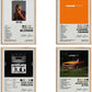 Frank Ocean Posters Album Cover Signed Limited Posters Rapper Music Posters Canvas Wall Art HD Prints Room Aesthetic Set of 4 for Teen and Girls Dorm Decor 8x12 inch Unframed