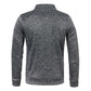 HAOLEI Mens V Neck Jumper Sale Clearance 1/4 Zip Fleece Lined Pullover Regular Fit Autumn Winter Velvet Sweatshirt Sweat Tops UK Size 10-20