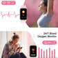 IOWODO Smart Watch for Women, Fitness Tracker with Heart Rate/Blood Oxygen/Sleep Monitor/Custom Dials, 5ATM Waterproof Step Counter Watch with 24 Sport Modes Activity Tracker for iOS Android - Pink