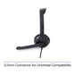 Verbatim Stereo 3.5mm Headset with Microphone,Black