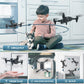 DEERC Drone for Kids with Camera 1080P HD FPV, D40 Foldable Mini Quadcopter for Beginners with Throw to Go, Altitude Hold, Voice Control, Trajectory Flight, Gesture Selfie, 3D Flips, 2 Batteries