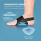 Arch Support Braces for Plantar Fasciitis Relief: Upgraded Non-Slip Wearable Arch Support w/Built-in Orthotics - Adjustable Bands w/Gel Pads for Flat Feet High & Fallen Arch Unisex HSA or FSA Eligible