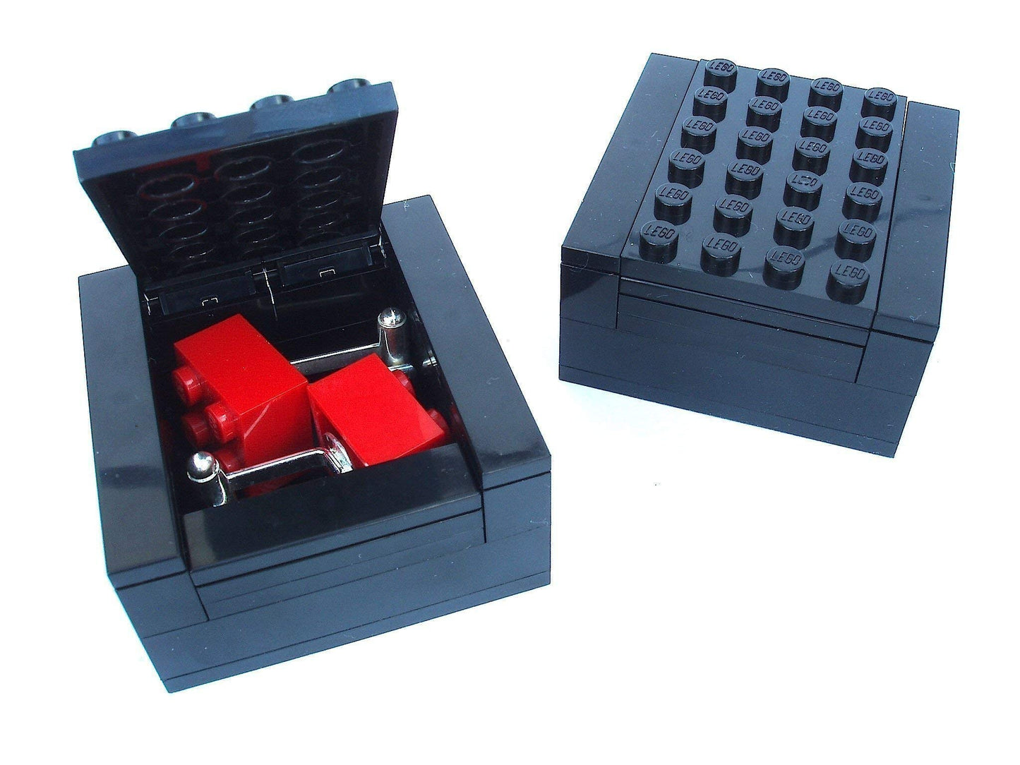 Cufflinks Handmade with Building Bricks