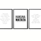 State Media Vision 3 Set Minimalist Motivational Prints | Unique Premium Home, Kitchen, Bathroom, Living Room Inspiring Wall Art (A4 (29.1cm x 21cm))