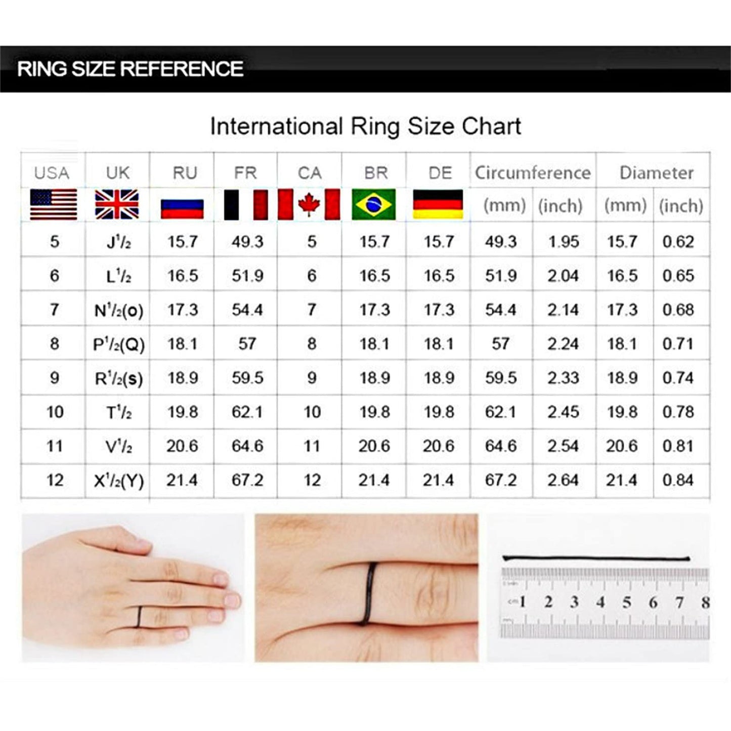 Sale Clearance Women's Ring Set for UK Couple Princess Cut Diamond Set Ring Fashion Luxury Women Engagement Wedding Jewelry Ring Size 8 Women St. Patrick's Day Ring Valentine's Day Ring