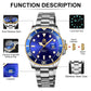 LN LENQIN Mens Watches Stainless Steel Watches Men Waterproof Analog Quartz Watch Men's Wrist Watches with Date Fashion Casual Man Watch