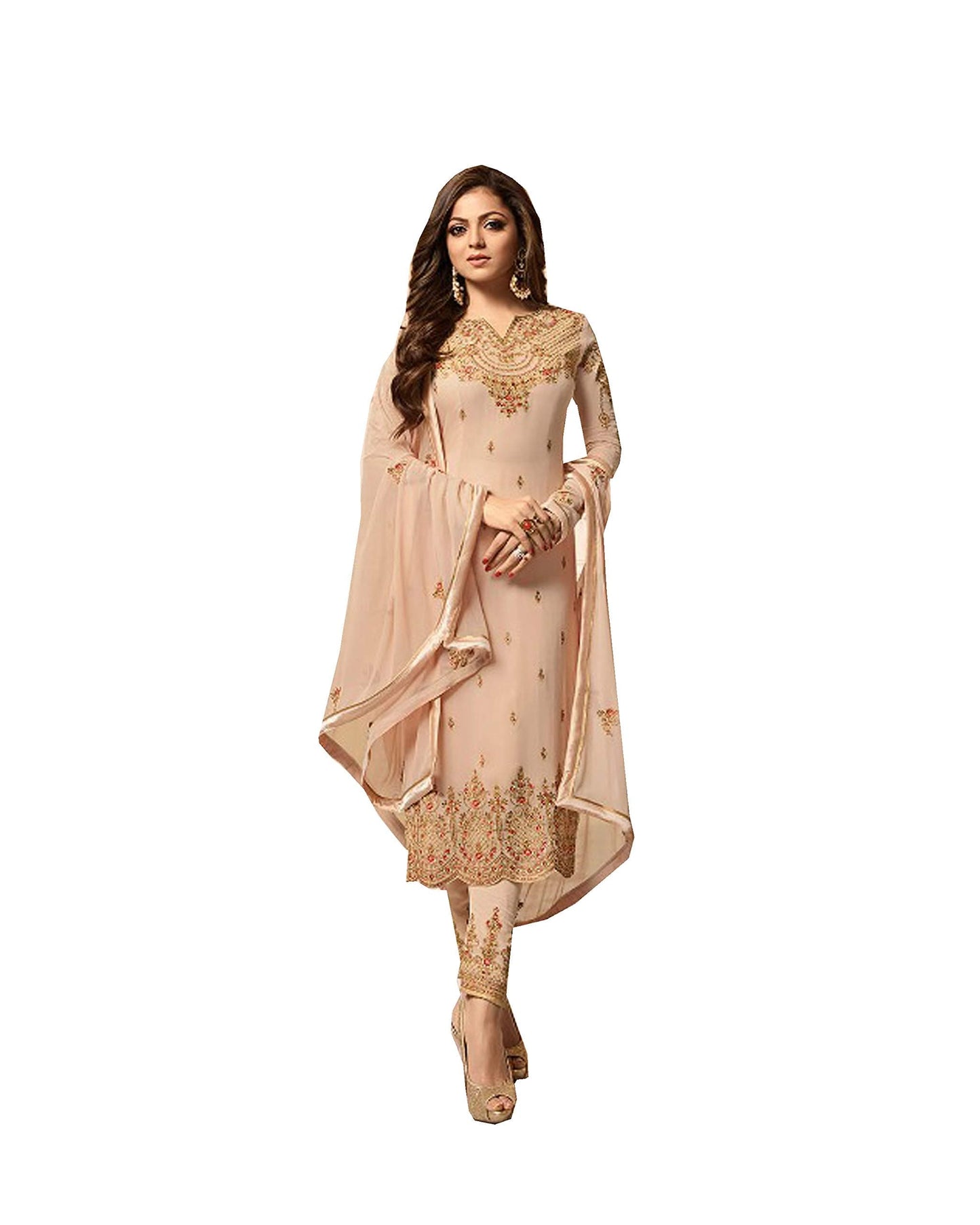 Delisa Indian/Pakistani Fashion Salwar Kameez for Women 01 (Beinge, X-SMALL-36)