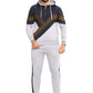 Love My Fashions® Men's Athletic Full-Zip Multi-Print Tracksuits Sports Casual Sweat Suit Slim Fit Warm Up Two-Piece Set