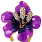 GFM® Flower Brooch - Birthday Valentine's Day, Mothers day, Poppy Day , Remembrance Day, Christmas (Brch-PPY)