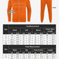 COOFANDY Orange Sweatsuits Men Sweatsuits 2 Piece Activewear Hoodie Sweat Suit Jogging Gym Sweatsuit Training Set (Orange XL)