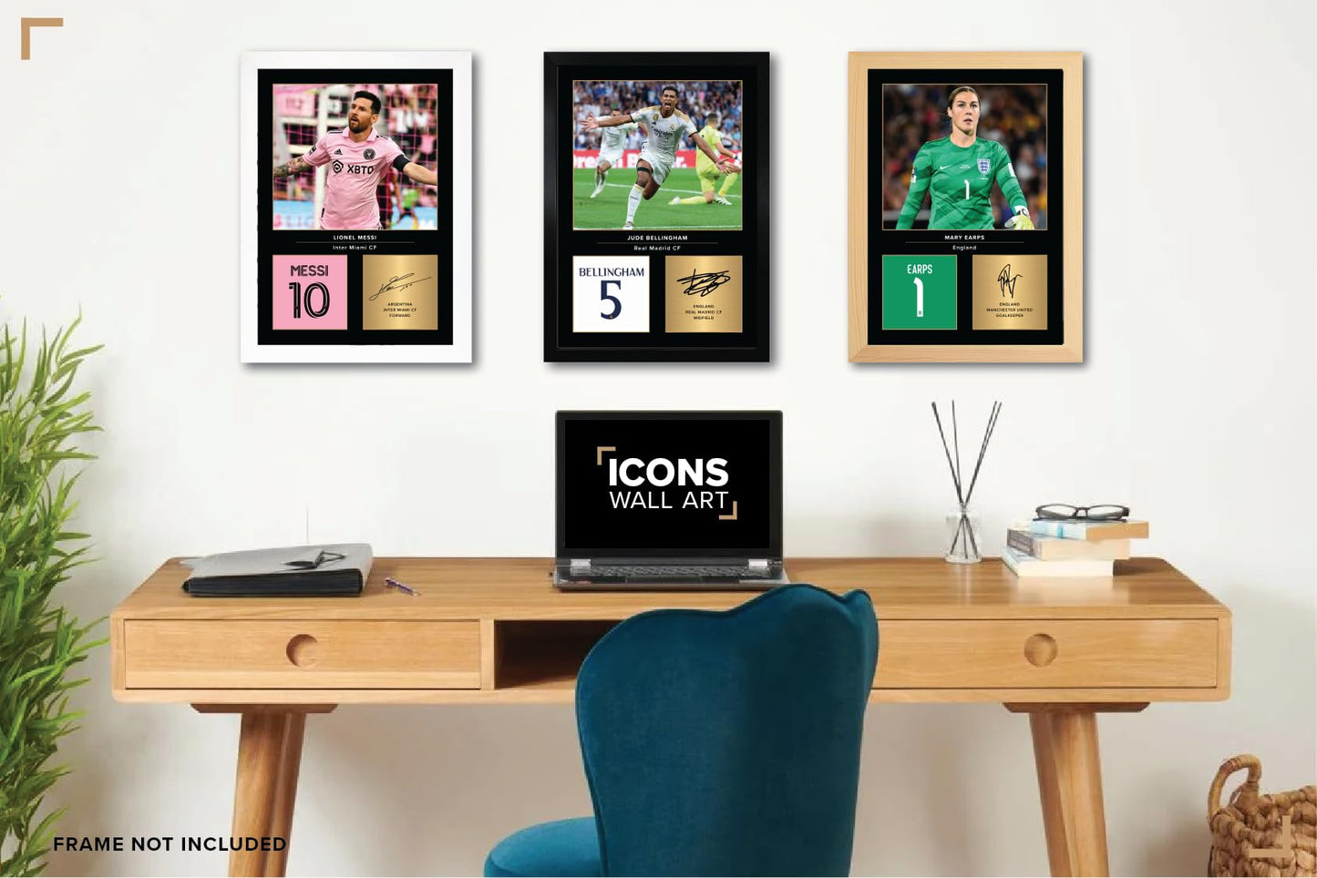 Icons Wall Art Cristiano Ronaldo Al Nassr FC Signed A4 Printed Photo Picture Display Gift For Al Nassr FC Fans Digitally Reproduced Signature Unframed