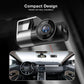 2K Dash Cam WiFi Dash Camera for Cars, Mini Dash Cam 1960P Front Dashcams with APP, 170° Wide Angle, Night Vision, WDR, G-Sensor, Loop Recording, 24H Parking Mode Supports