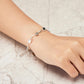 Philip Jones Silver Plated Heart Bracelet