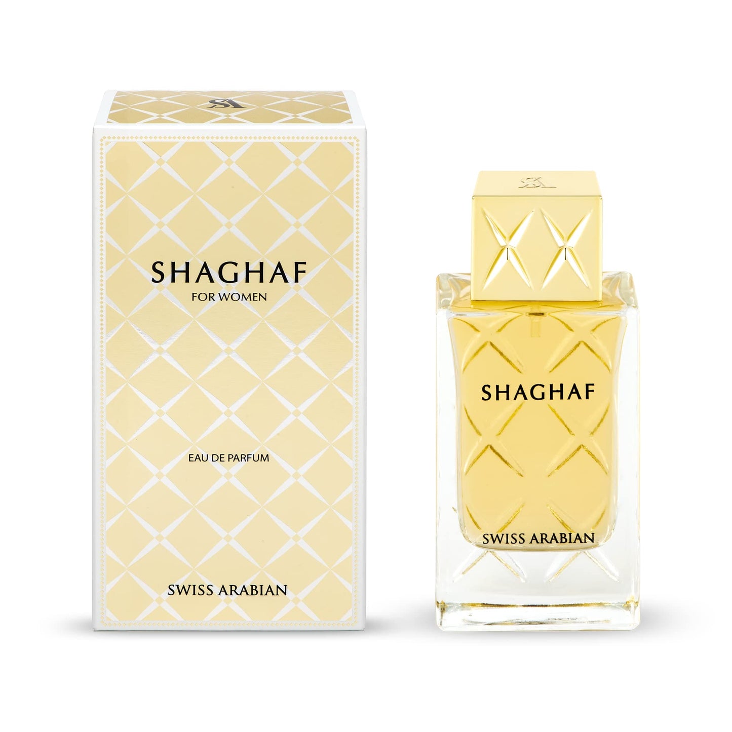 Swiss Arabian Shaghaf (Feminine) - Luxury Products From Dubai - Lasting And Addictive Personal EDP Spray Fragrance - A Seductive, Signature Aroma - The Luxurious Scent Of Arabia - 2.5 Oz