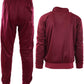 ChoiceApparel Mens Athletic 2 Piece Tracksuit Set (3XL, 888-Burgundy)