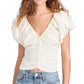 ASTR the label Women's Tameka Top, Off White, S