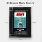 HWC Trading A3 FR JAWS Movie Poster Cast Signed Gift FRAMED A3 Printed Autograph Film Rob Scheider Robert Shaw Richard Dreyfuss Gifts Print Photo Picture Display