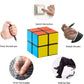 Yeefunjoy Star Cube Magic Cube Set, 2 in 1 Colorful Infinity Cube, Stress Anxiety Relief Creative Decompression Cube, Transforming Cubes Magic Puzzle Cubes for Kids and Adults