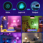 Lepro B1 AI Smart Bulb B22, Bayonet Bluetooth & WiFi Bulb That Works with Alexa, Music Sync, LLM AI-Generated Lighting, APP & Voice Control, 8.5W, 806lm, DIY 16 Million Color Changing Light Bulb