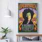 Jimi Hendrix Print Album Cover Signed Limited Poster, Music Album Cover Posters,Pop Hip Hop Rap Singer Star Music Poster Aesthetic Canvas Wall Art for Girl And Boy Teens Dorm Decor 12x18inch(30x45cm