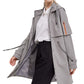 Orolay Women's Hooded Coat Waterproof Jacket Lightweight Outdoor Windbreaker Alloy M