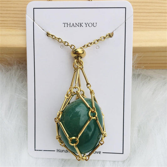 Janly Clearance Sale Womens Yellow Gold Necklaces & Pendants, Women Multilayer Irregular Crystal Opals Pendant Necklace Choker Chain, Jewelry & Watches for Christmas Valentine's Day (Green)