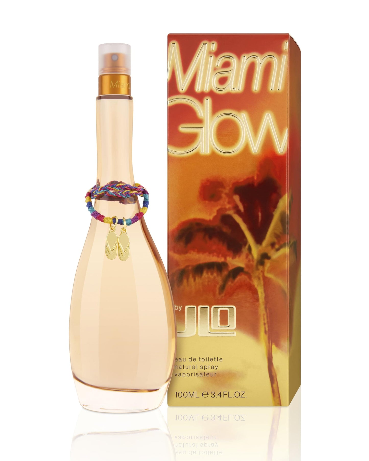 Jennifer Lopez Miami Glow By Jennifer Lopez For Women. Eau De Toilette Spray 3.4 Ounces