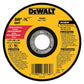 DeWalt DW8062 4-1/2"x.045"x7/8" Metal Angle Grinder Thin Cutoff Wheel, 10 Pack