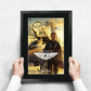 Top Gun 2 Maverick Tom Cruise Gifts Printed Poster Signed Autograph Picture for Movie Memorabilia Fans - A3 Framed