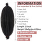 Xtrend 3 Packs 12 Inch Soft Springy Afro Twist Hair Pre-Separated Spring Twist Hair for Faux Locs Natural Black Marley Twist Crochet Braiding Hair Synthetic Hair Extensions for Black Women 1B#